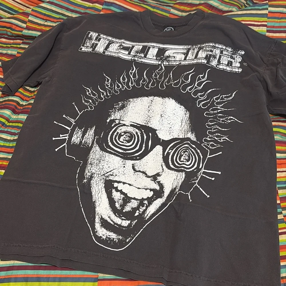 1/2 price Hellstar graphic logo double sided T-shirt extra large brand new - Picture 5 of 16